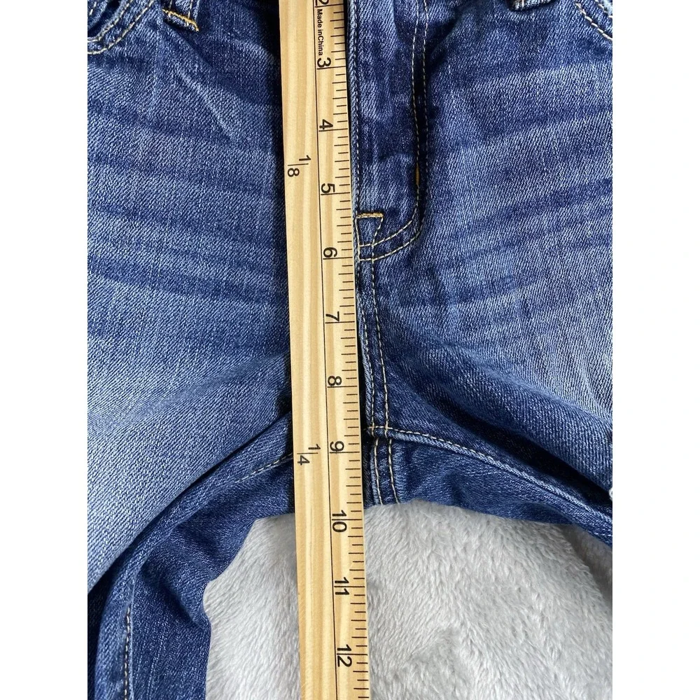 American Eagle Women's‎ Jeans Sz 2   Stretch Slouchy Med Wash Distressed